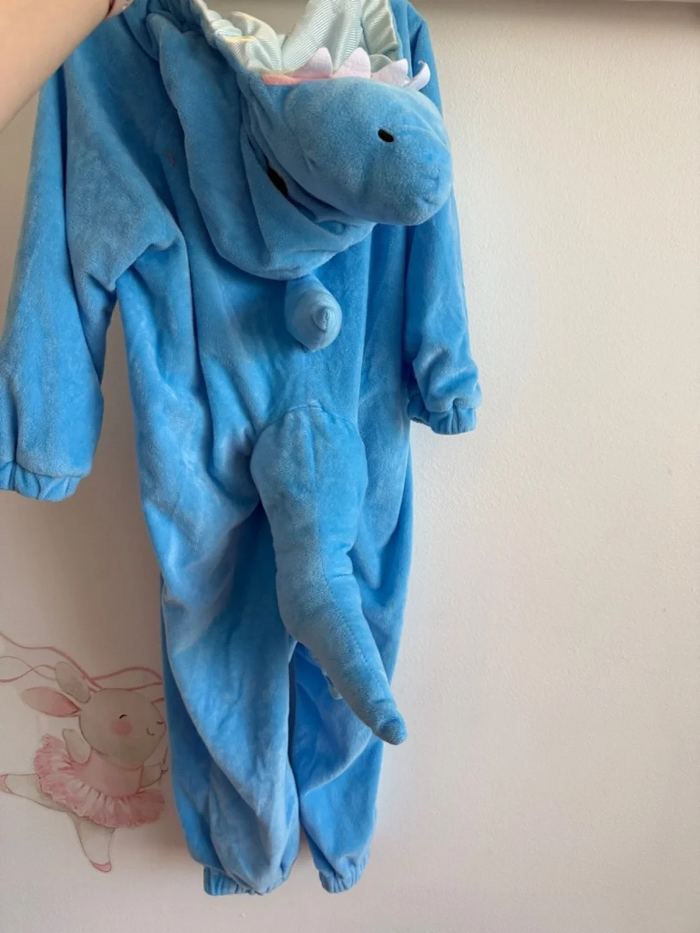 Target Kids Blue and White Sharks Onesie Costume - Picture 5 of 8